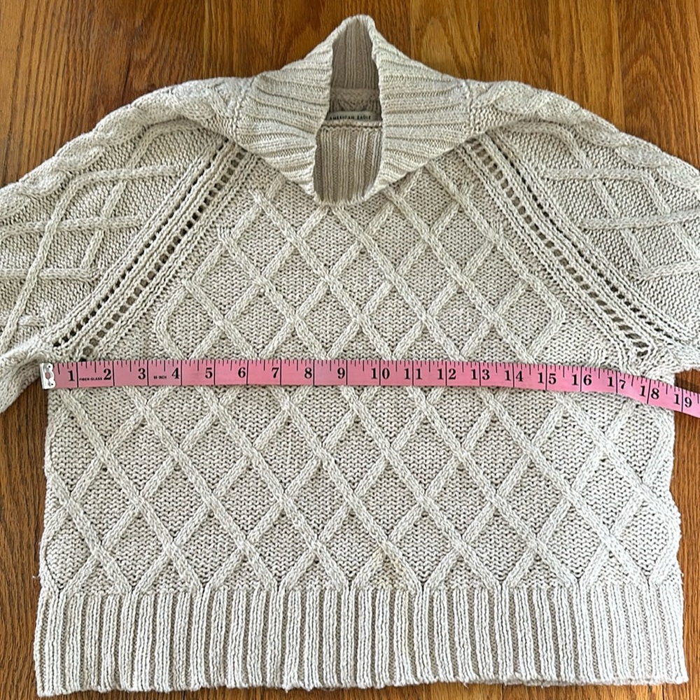 Cropped American Eagle Sweater